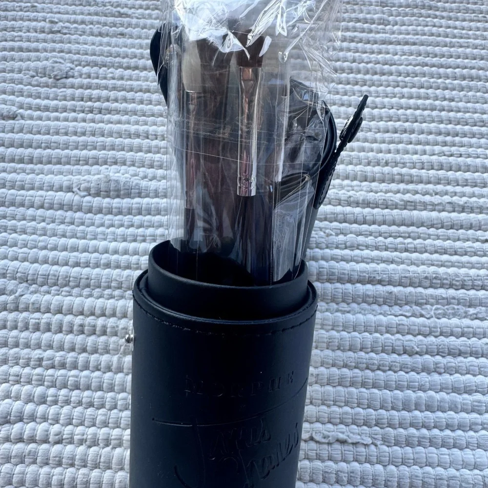 Morphe x James Charles Eye Brush Set w/ Canister Limited Edition NWT